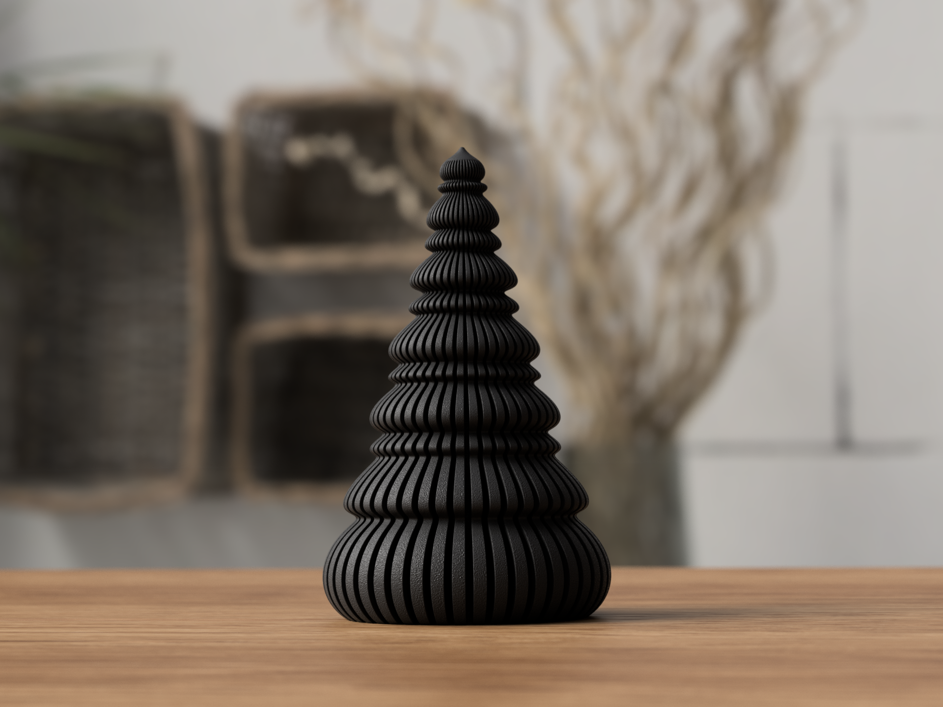 Teelicht „Juletræ“