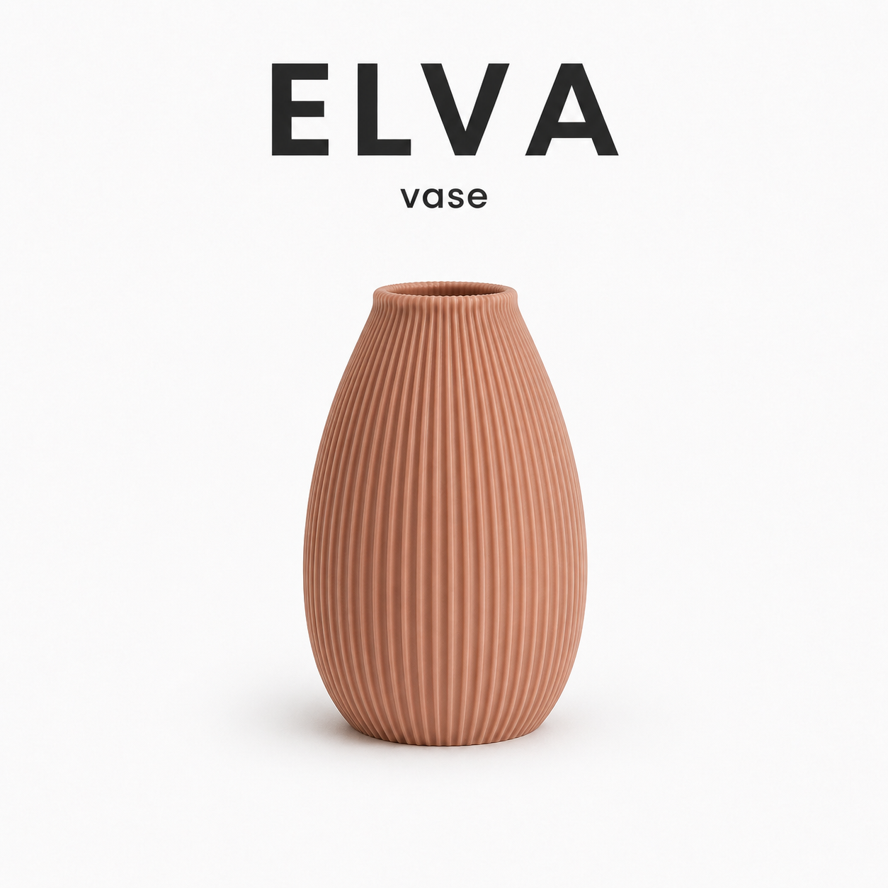 ELVA Vase – Minimalistische Japandi Vase im Hygge Stil