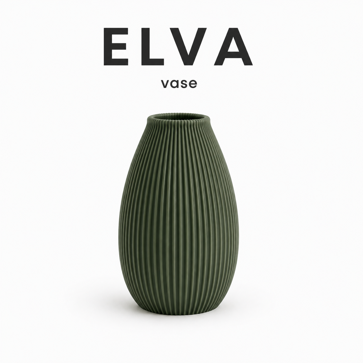 ELVA Vase – Minimalistische Japandi Vase im Hygge Stil