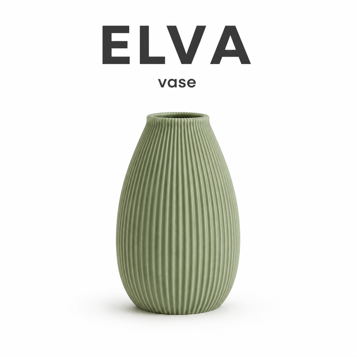 ELVA Vase – Minimalistische Japandi Vase im Hygge Stil